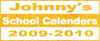 Johnny's school calenders