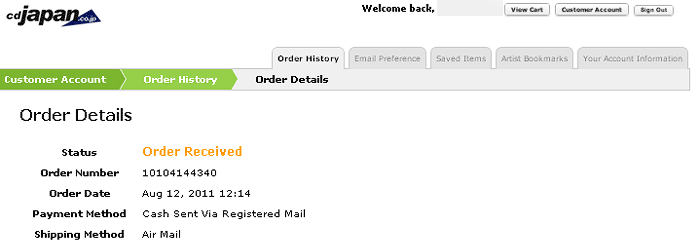 Order Details