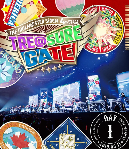 THE IDOLM@STER (Idolmaster) SideM 4th Stage - TRE@SURE GATE - Live Blu-ray / THE IDOLM@STER SideM