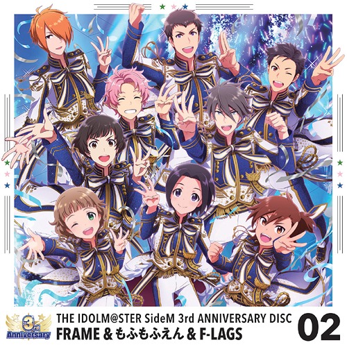 "THE IDOLM@STER (Idolmaster) Side M (Game)" 3rd ANNIVERSARY DISC / FRAME, Mofumofuen, F-LAGS