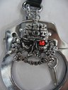 Safety Pin Skull Handcuff Necklace / SEX POT ReVeNGe