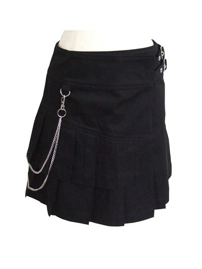 Pleated Wrap Skirt / Deorart