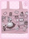 Black-Cat Alice Wonder Tea Party School Bag / MAXICIMAM