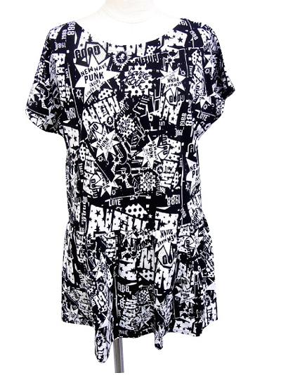 American Comic Pattern One-Piece / SUPER LOVERS