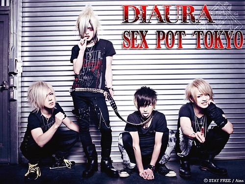 DIAURA x SEX POT TOKYO Collaboration Set (Cutsew & Tatoo Sticker) / SEX POT ReVeNGE