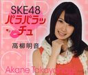 [To be in stock around Feb 15] SKE48 Paraparacchu Takayanagi Akane / Bookman