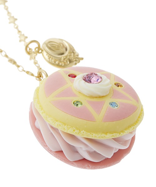 Crystal Star macaroon necklace / 