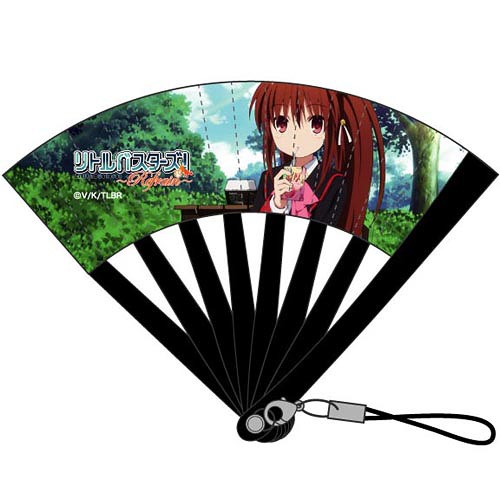 "Little Busters! -Refrain-" Mini Folding Fan Strap Rin / 