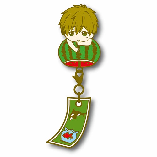 Free! -Eternal Summer- Toys Works Collection Nitengo (2.5) Sisters Pins Charm Makoto / 
