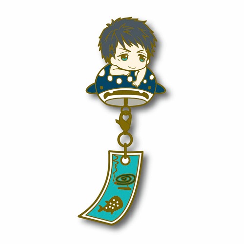 Free! -Eternal Summer- Toys Works Collection Nitengo (2.5) Sisters Pins Charm Sosuke / 