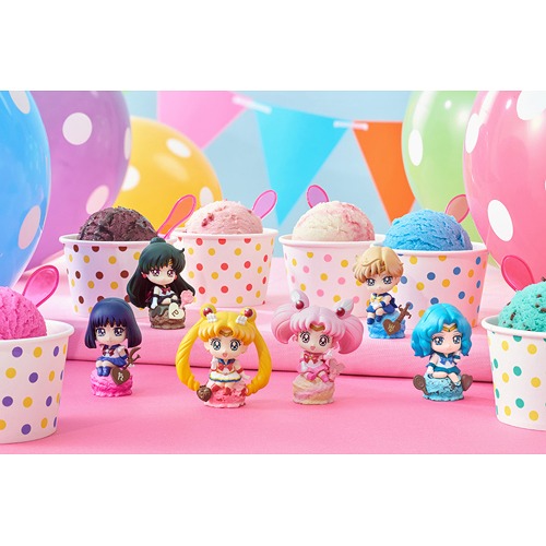 Petit Chara Land Pretty Guardian (Bishojo Senshi) Sailor Moon Ice Cream Party Box / 