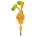 Digimon Adventure Reel Type Ear Headphones DGA-05A Agumon / 