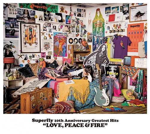 Superfly 10th Anniversary Greatest Hits "LOVE, PEACE & FIRE" / Superfly