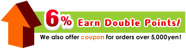 6% Earn Double-Points!