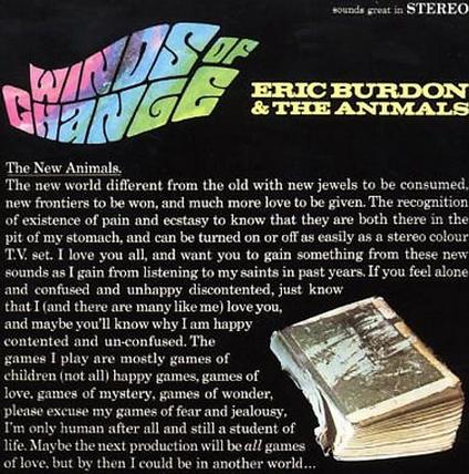Eric Burdon & The Animals: 4 SHM-CD Mini LP Reissues Listed!